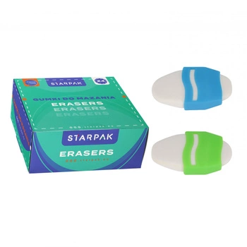 Gumka do mazania oval mix kolorów STARPAK 562589