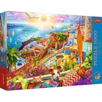 PUZZLE 1000 PREMIUM PLUS Z WIZYTĄ NA SANTORINI