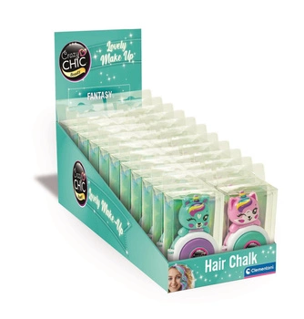 Crazy Chic. Kreda do włosów mix Clementoni