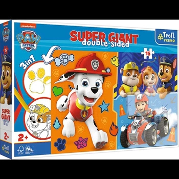PUZZLE 15 GIANT PSI PATROL
