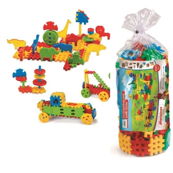 Marioinex Klocki Waffle- 200 elementów