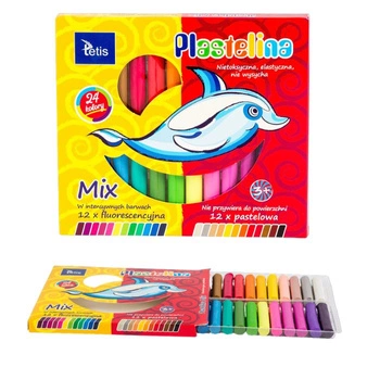 Plastelina 24 kolory, Tetis