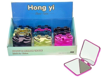 Lusterko 6,5x6,5x1cm, display 12szt; 24x13x9cm, Box