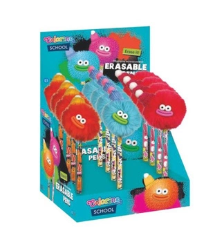 COLORINO - DŁUGOPIS WYMAZYWALNY  HEADS IN HATS