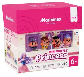 Marioinex Klocki Mini Waffle 280el. Princess