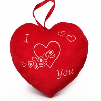 Serce z napisem ' I Love You' 15cm Walentynka
