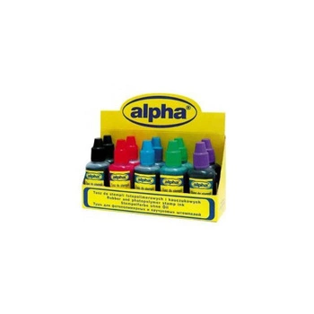 TUSZ do stempli ALPHA 30ML CZARNY