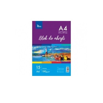BLOK DO AKRYLI A4 190G