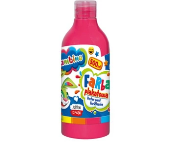 FARBY W BUTELCE BAMBINO 500 ml. - różowa