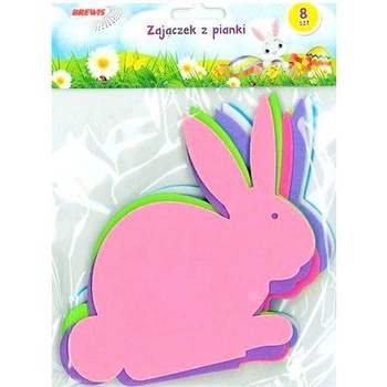 ZAJĄC Z PIANKI 8 SZTUK