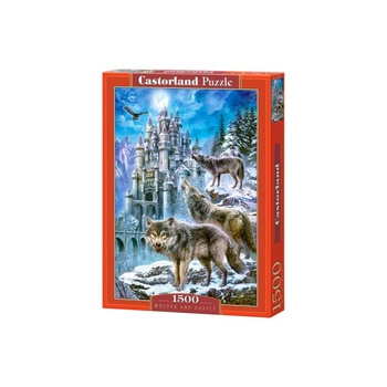 Castorland Puzzle 1500el. C-151141-2 WOLVES AND CASTLE