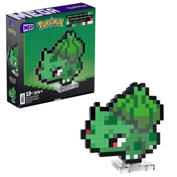 Mega Pokémon Pixel Bulbasaur Figurka Do Zbudowania HTH75 PUD4