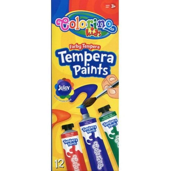 FARBA TEMPERA  12 KOLORÓW 12ML @