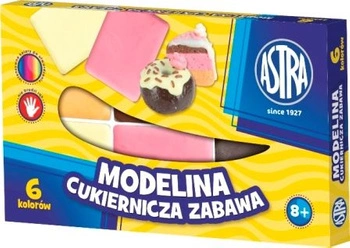 MODELINA  ASTRA 'CUKIERNICZA ZABAWA' 6 KOLORÓW