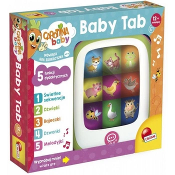 Carotina Baby Tablet z 5 Funkcjami Dydaktycznymi