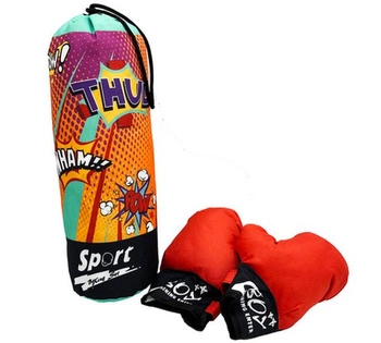 WOREK BOKSERSKI Z RĘKAWICAMI