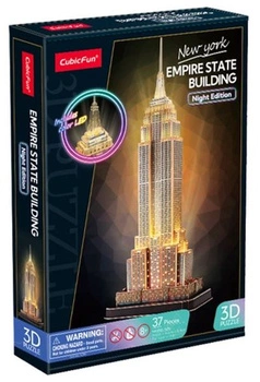 CUBIC FUN PUZZLE 3D EMPIRE STATE BUILDING (WERSJA NOCNA)