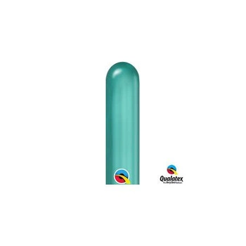 BALONY CHROMOWANE ZIELONE 260Q 100SZTUK