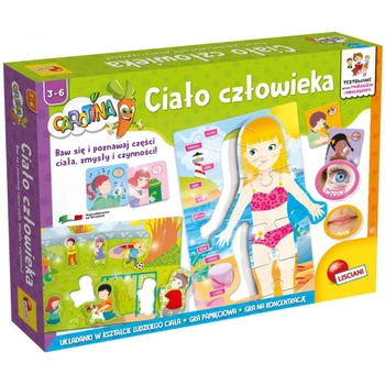 Carotina Quiz Ciało człowieka dla najmłodszych