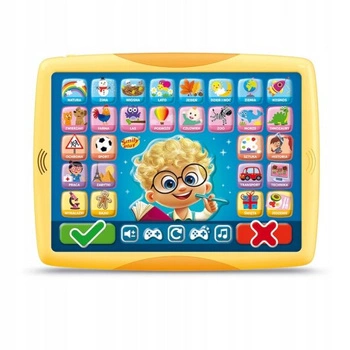 Smily Play Smart Tablet Młody Ekspert Pytania Piosenki Zabawka