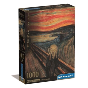 Puzzle 1000 el. Compact Museum L'Urlo Di Munch
