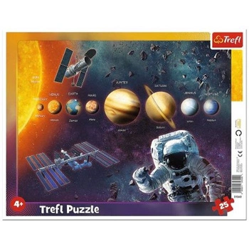 Puzzle Ramkowe Układ Słoneczny 25el. Trefl
