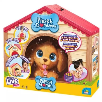 Little Live Pets Piesek z domkiem