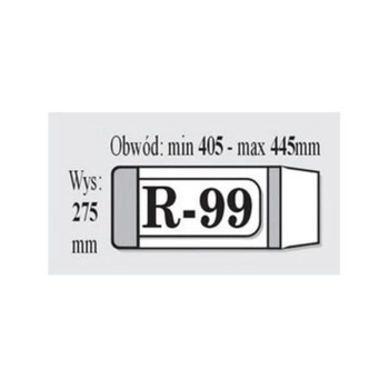 OKŁADKA REGULOWANA R-99 KSIĄŻKOWA@