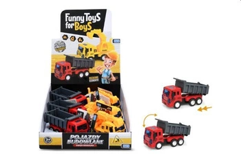 POJAZDY BUDOWLANE TOYS FOR BOYS 6 SZT/DISP