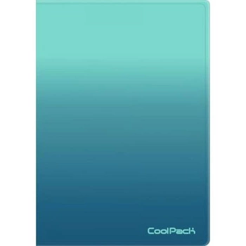 COOLPACK - GRADIENT - TECZKA CLEAR BOOK 20 KOSZULEK - BLUE LAGOON