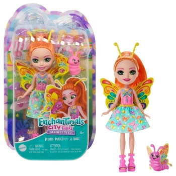 Enchantimals Lalka Belisse Butterfly + Dart HKN12 (asst. FNH22)