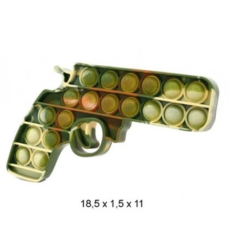 Zabawka Push It Bubble / POP IT ! / Zabawka antystresowa Pistolet