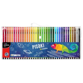 Kidea Flamastry w etui 36 kolorów
