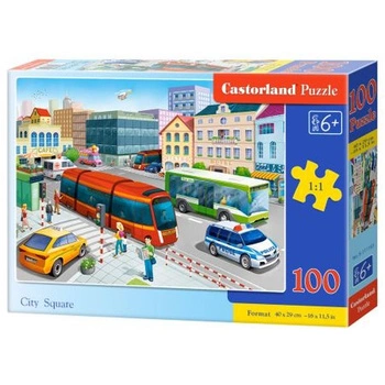 Castorland Puzzle 100 el. City square