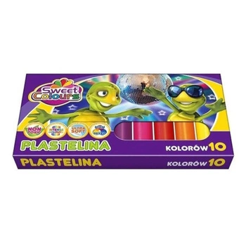 Plastelina 10 kolorów Sweet Colours