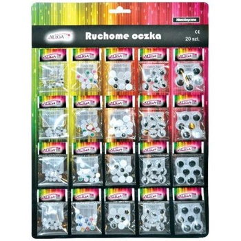 RUCHOME OCZKA  MIX WZORÓW BLISTER
