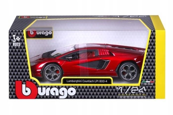 Lamborghini Countach LPI 800-4 Red 1:24 BBURAGO