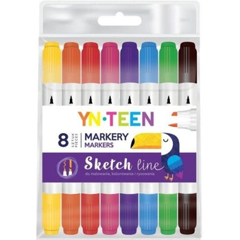 MARKER SKETCH LINE 8KOL