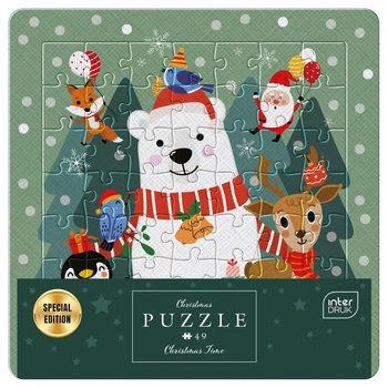 Puzzle w ramce 49 el.BN Christmas Time
