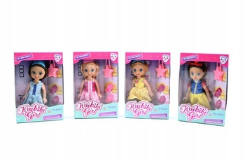 LALKA 18CM KSIĘŻNICZKI mix wzorów