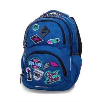 Coolpack Dart L Plecak 3komorowy Denim Badges  