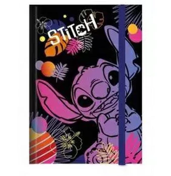 DISNEY BLACK - TECZKA PRZESTRZENNA TEKTUROWA A4 Z GUMKĄ / 3 cm - WZÓR