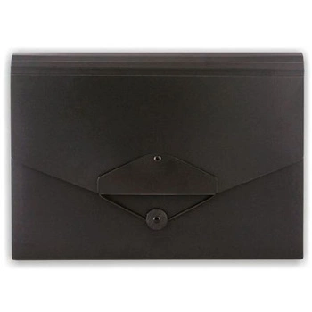 Aktówka czarna z 12-ma przegródkami PP-4304