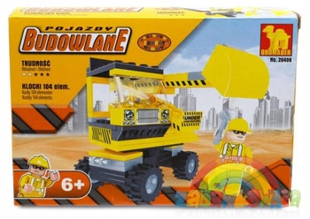 KLOCKI BUDOWALANE 104 ELEMENTY