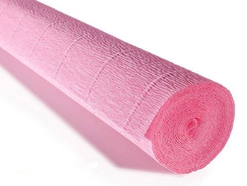 Krepina włoska 180g kolor 549 - jasny róż 'Rosa'