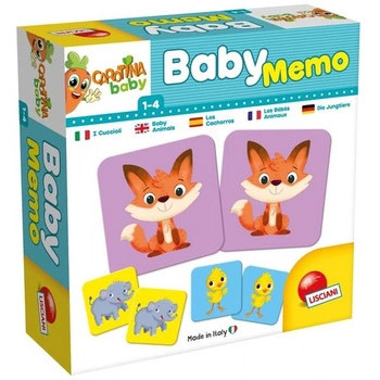 Baby Memo Zwierzęta Carotina Baby Lisciani