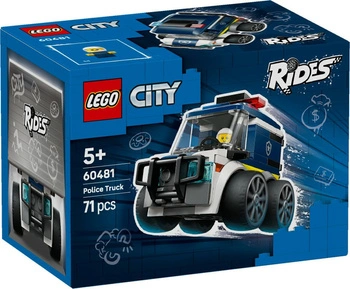 Klocki LEGO City Pojazdy: Ciężarówka Policyjna 60481