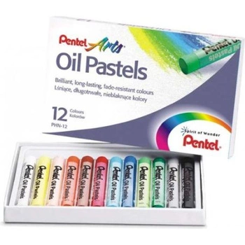 Pastele olejne 12 kolorów, Pentel