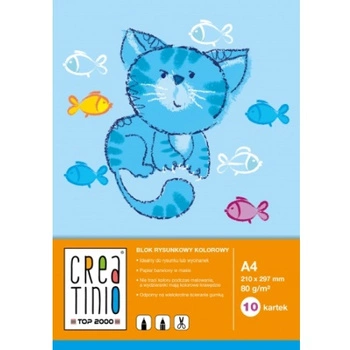 BLOK A4 RYS KOLOR 10K 80G CREATINIO