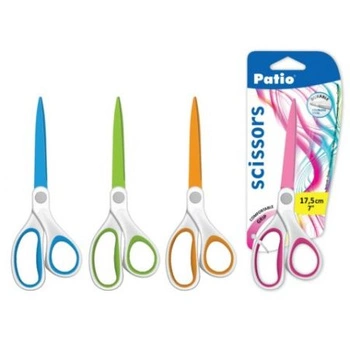 Nożyczki Kolorowe Ostrze 17,5cm Patio